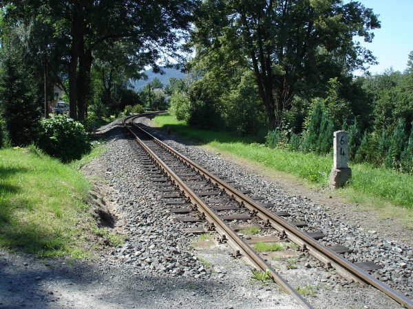 Streckenfoto Richtung Olbersdorf Oberdorf