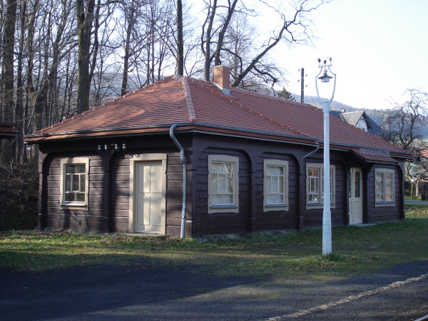 Das alte Stationsgebäude