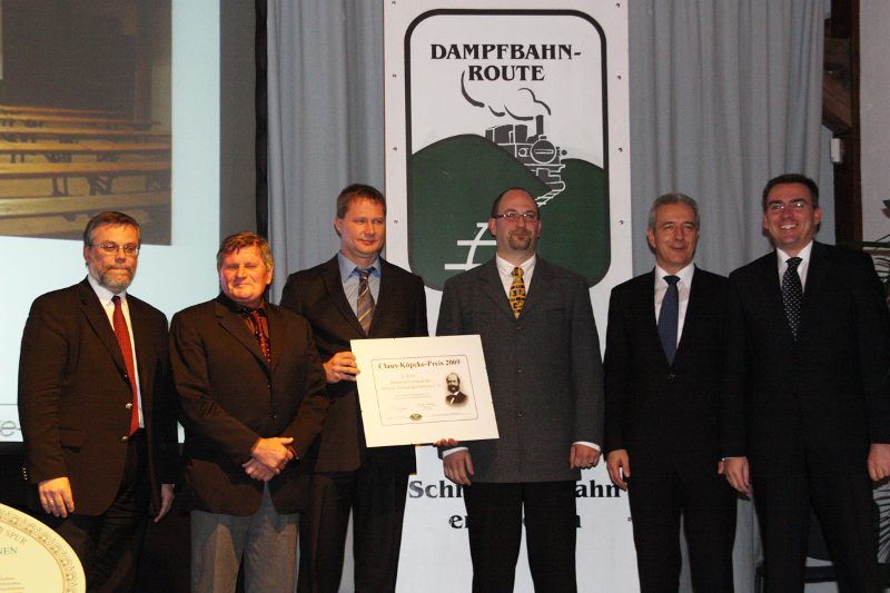 2009 erhielt unser Verein bei der Claus-Köpcke-Preisverleihung den 2. Platz mit dem Projekt